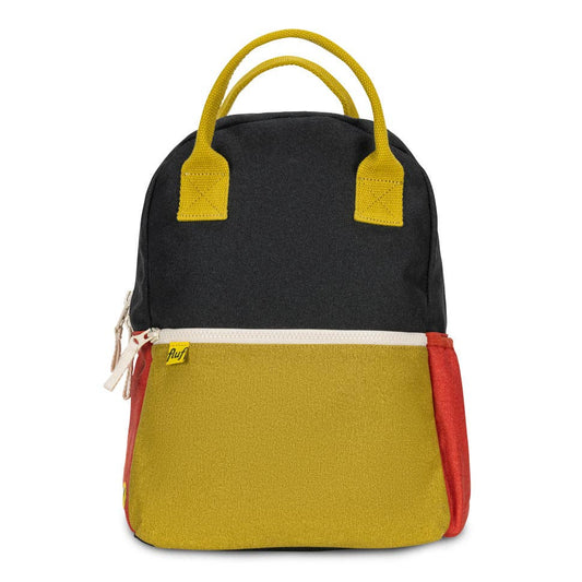 Fluf B Pack Jr - Organic Cotton Kids Backpack Carbon Cactus