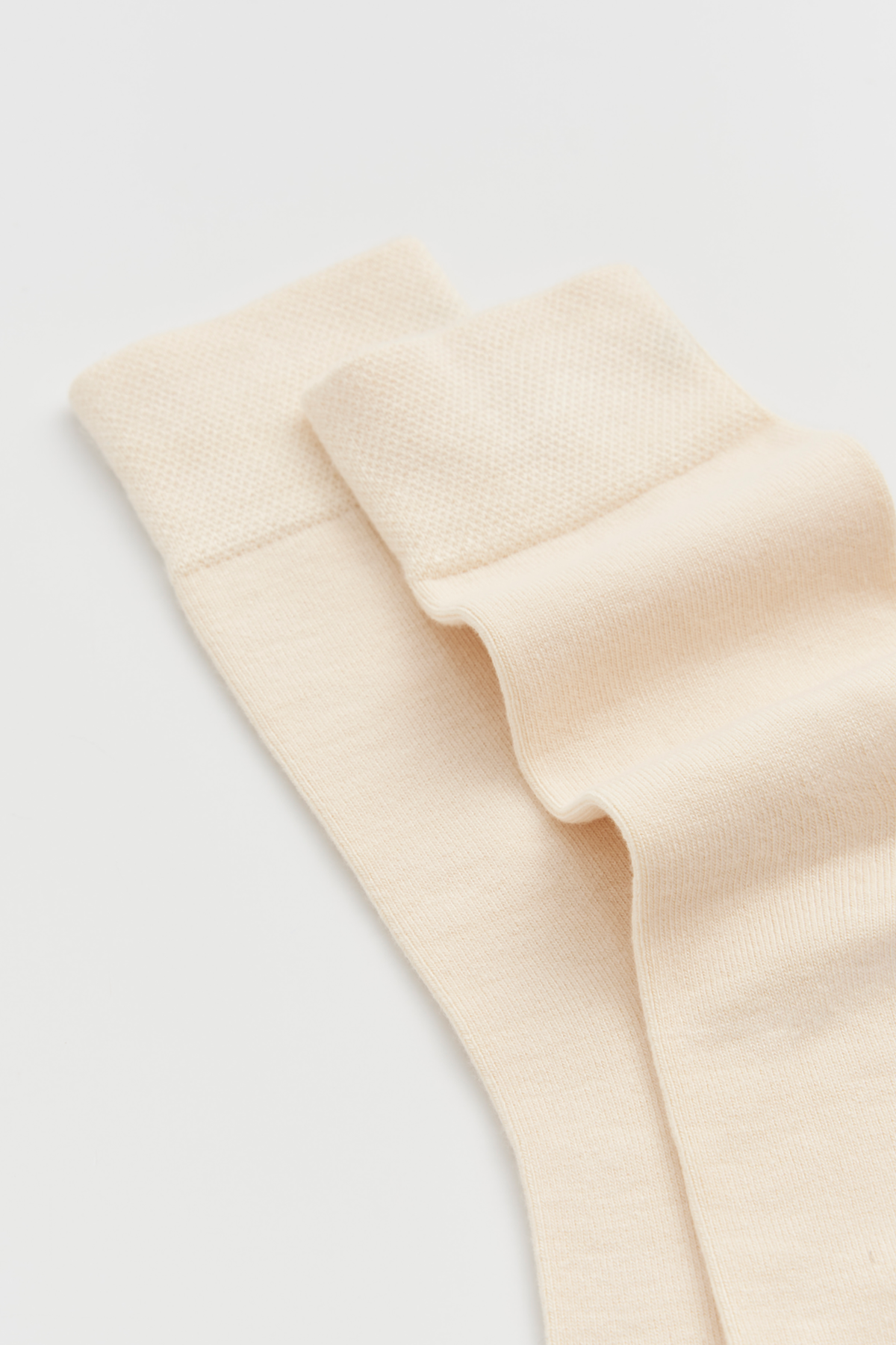 Pairs Clotted Cream Bamboo Socks