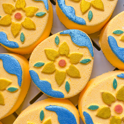 Daffodil Easter Egg Bath Bomb