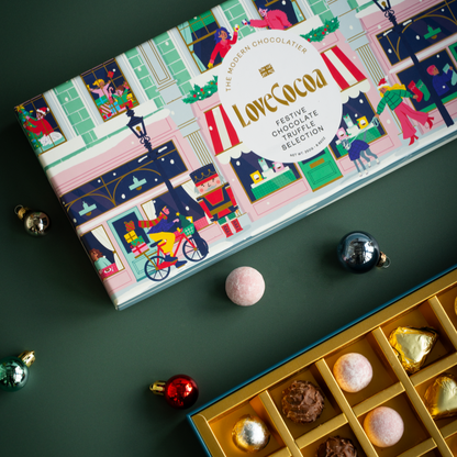 Love Cocoa - Festive 21 Piece Christmas Truffle Box