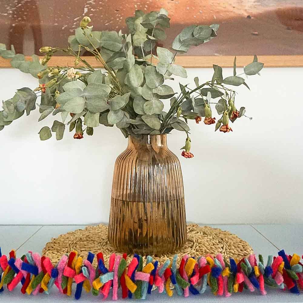 Fairtrade Hand Felted Confetti Garland
