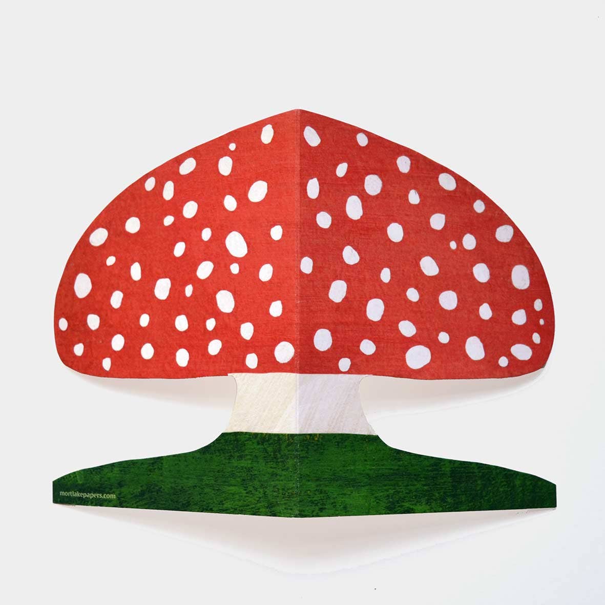 Red Mushroom Greeting Card
