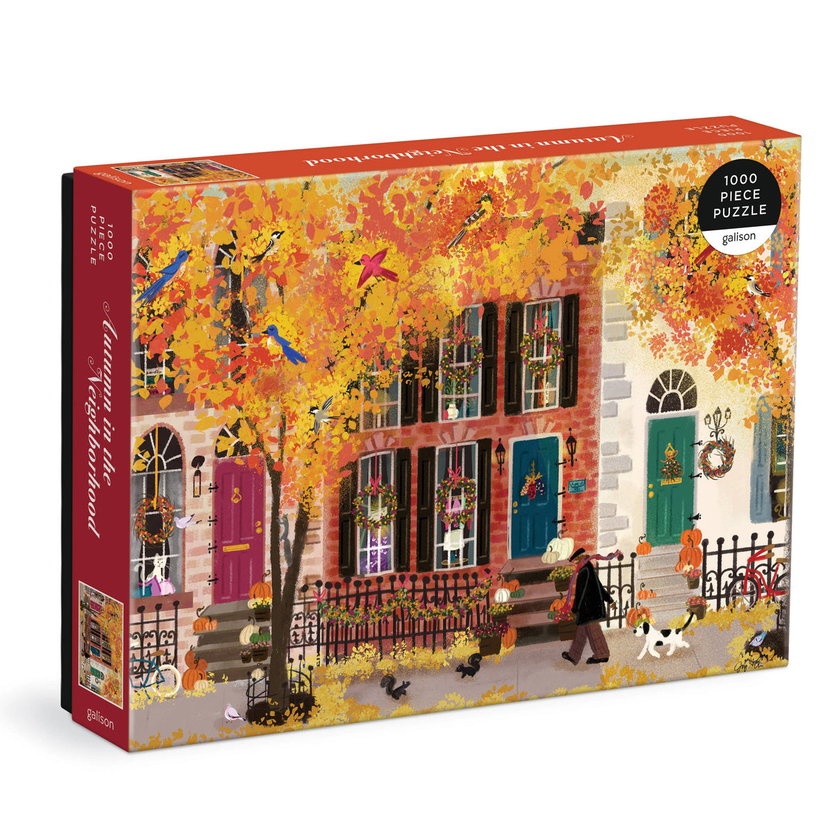Autumn in the Neighbourhood Jigsaw Puzzle 1000 Piece