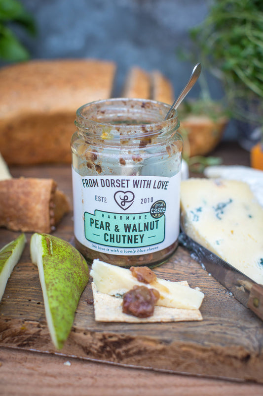 Pear & Walnut Chutney - From Dorset With Love
