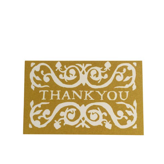 Arabesque ‘Thank You’ Mini Notecards - Pack of 6