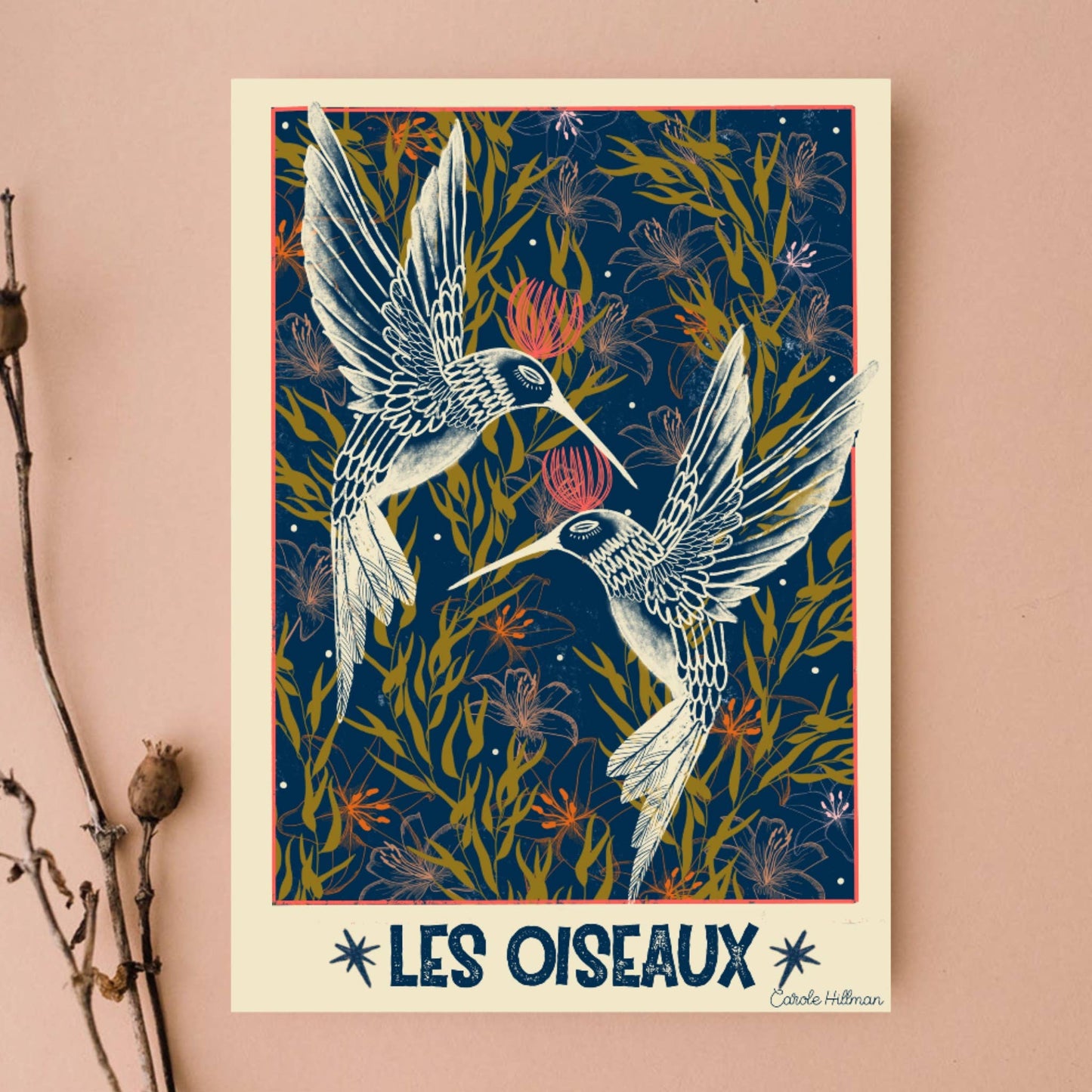 Les Oiseaux Art Print