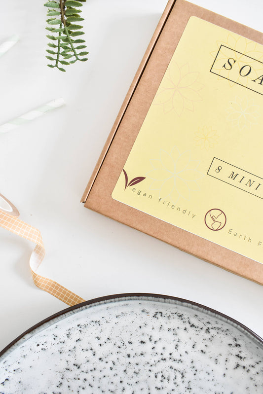 The Natural Spa Handmade Soap Sampler Mini Set - Letterbox Gift