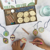 Paint Your Own Christmas Decoration Advent Calendar Craft Kit