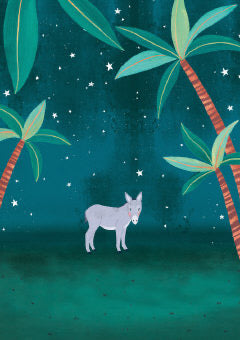 Nativity Advent Card