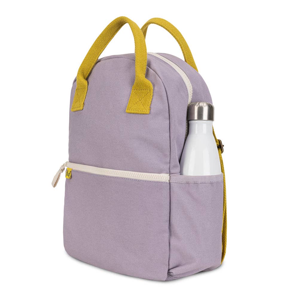 Fluf B Pack Jr Organic Cotton Kids Backpack Lavender