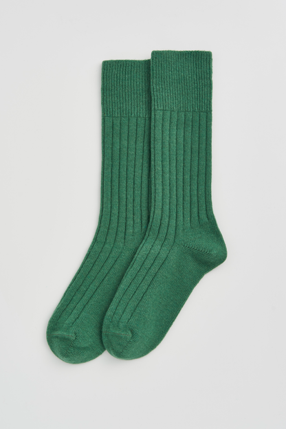 Village Green Merino Bed Socks