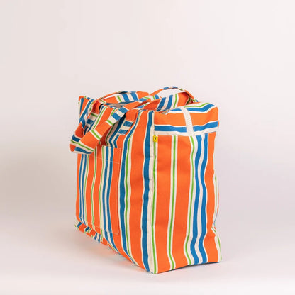 Fluf Daytrip Tote Varsity Stripe