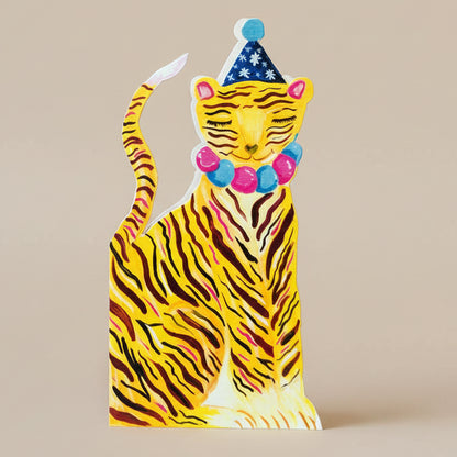 Party Tiger Greeting Card