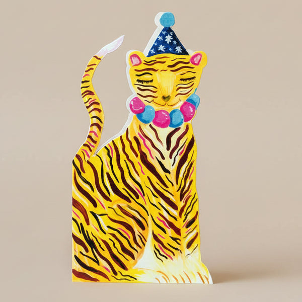 Party Tiger Greeting Card