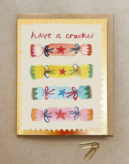 'Have a Cracker' Christmas Card