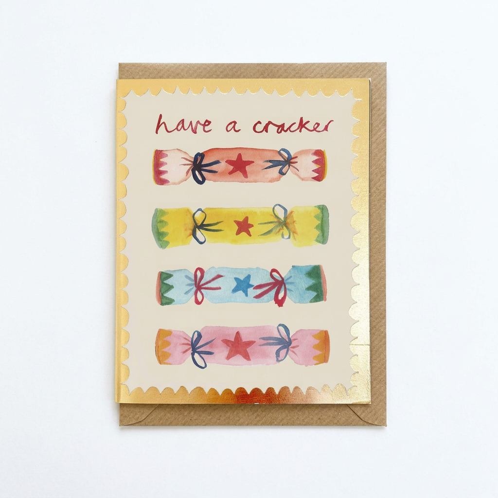 'Have a Cracker' Christmas Card