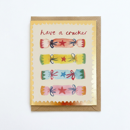 'Have a Cracker' Christmas Card