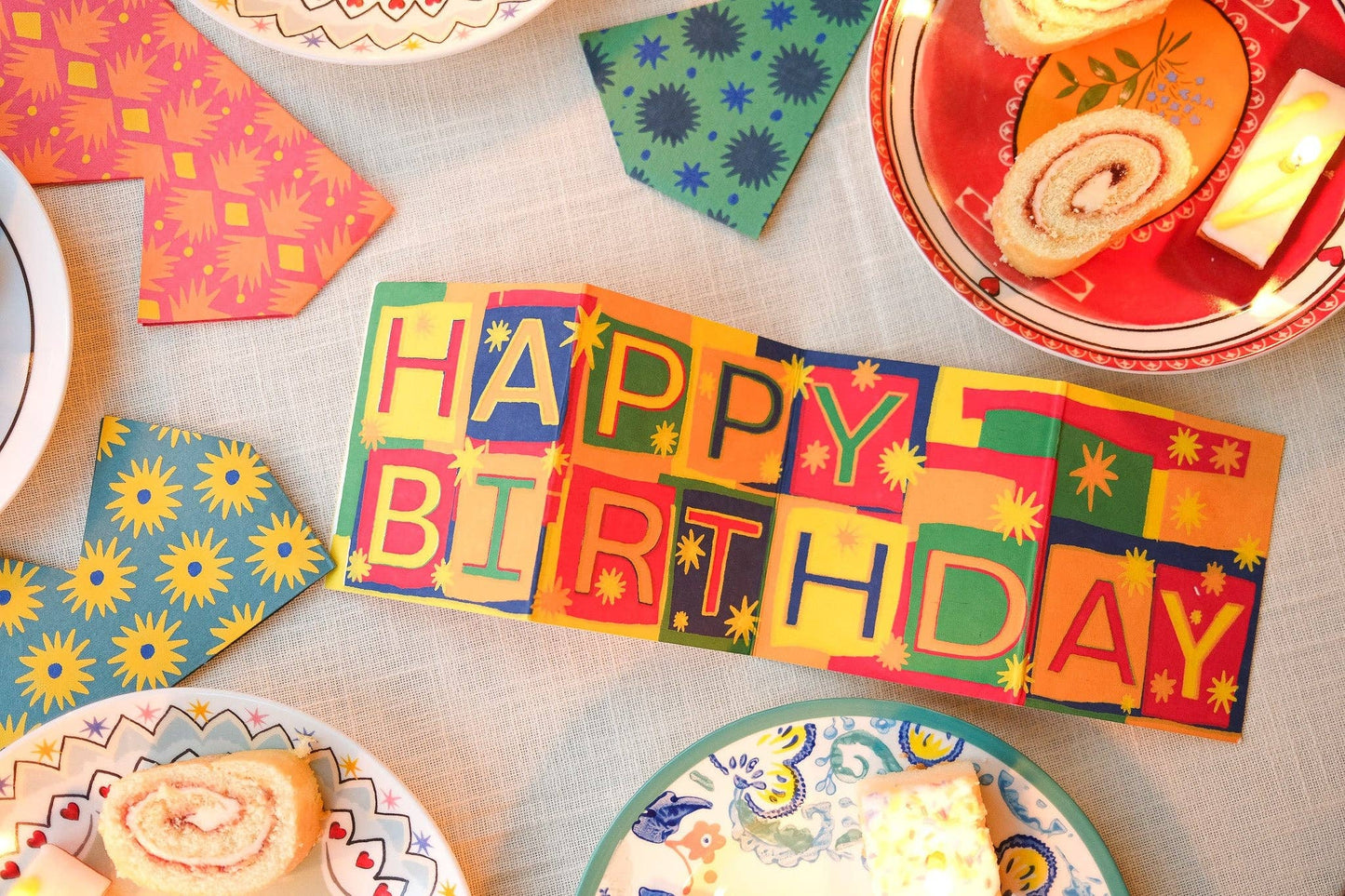 ‘HAPPY BIRTHDAY’ Concertina Card