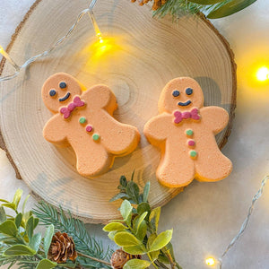 Gingerbread Man Bath Bomb