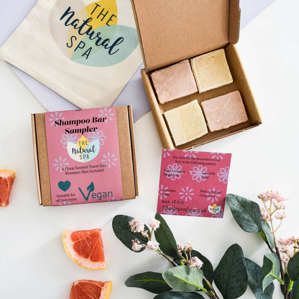Mini Shampoo Bar Sampler Set - Floral