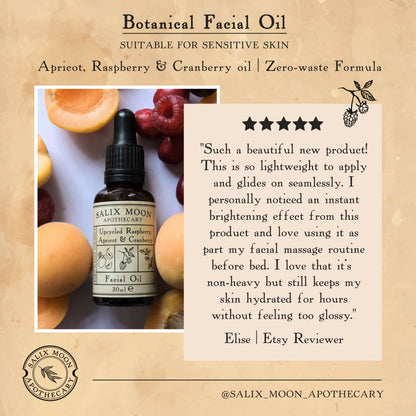 Botanical Facial Oil for Sensitive Skin - Zero Waste Formula