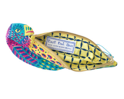 Parrot Fabric Pen & Pencil Case