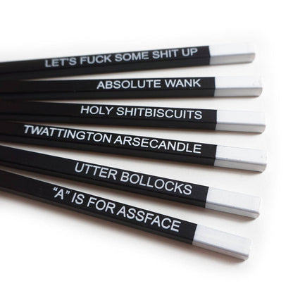 Sweary Graphite Pencil Set