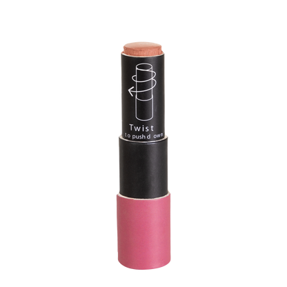 Plastic Free Glossy Lipstick in Paper Tube - Rosy Brown 08
