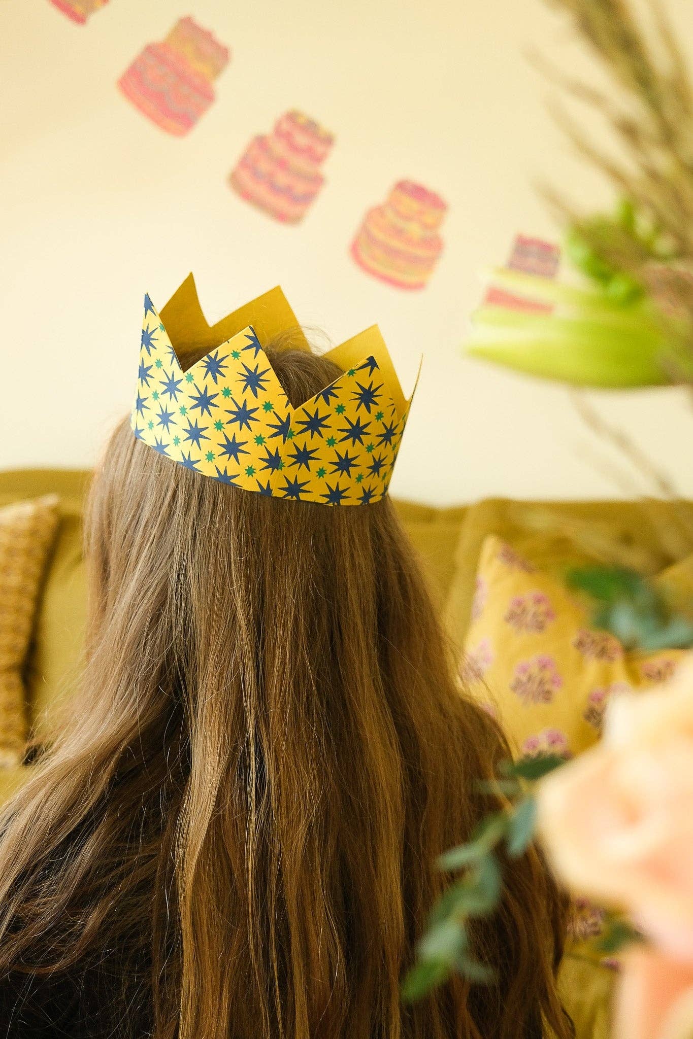 Paper Celebration Crowns (Set Of 6)