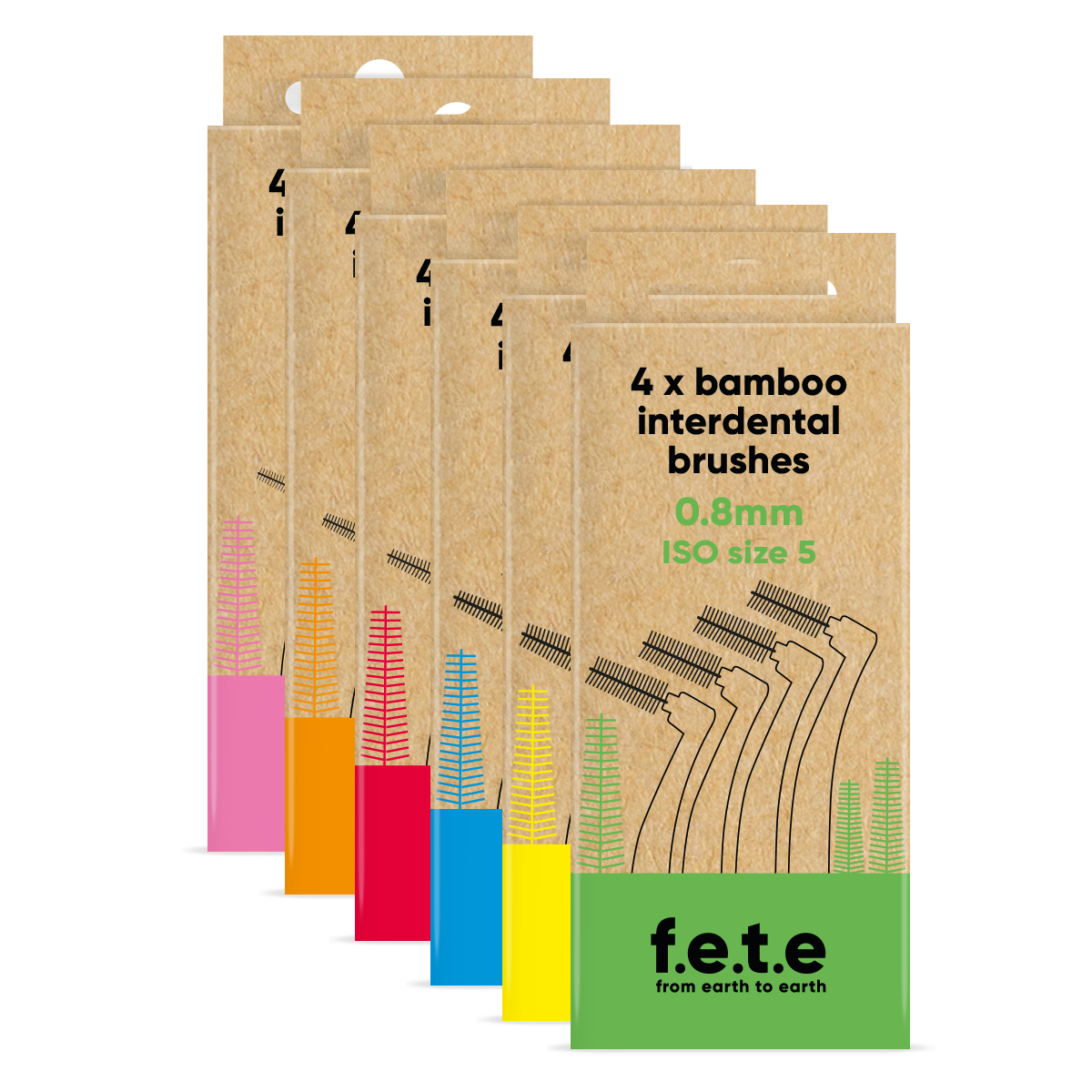 F.e.t.e Bamboo Interdental Brushes