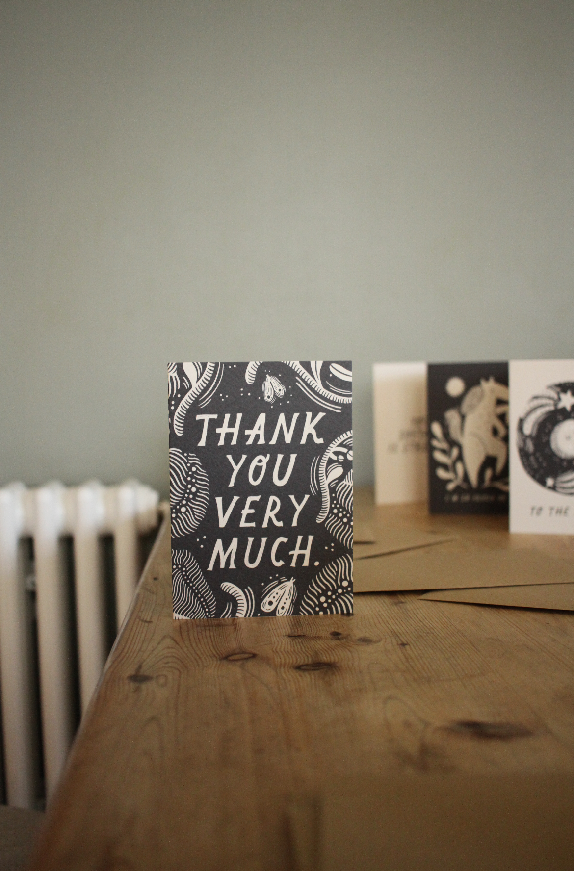 'Thank You Very Much' Greeting Card