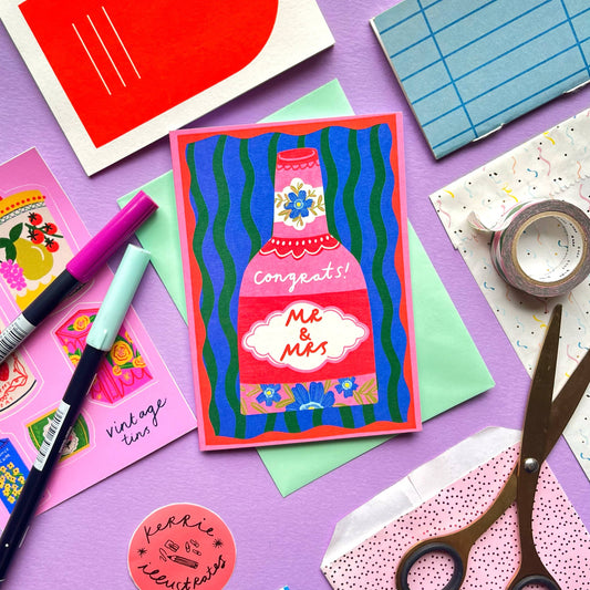 Congrats! Mr & Mrs Card