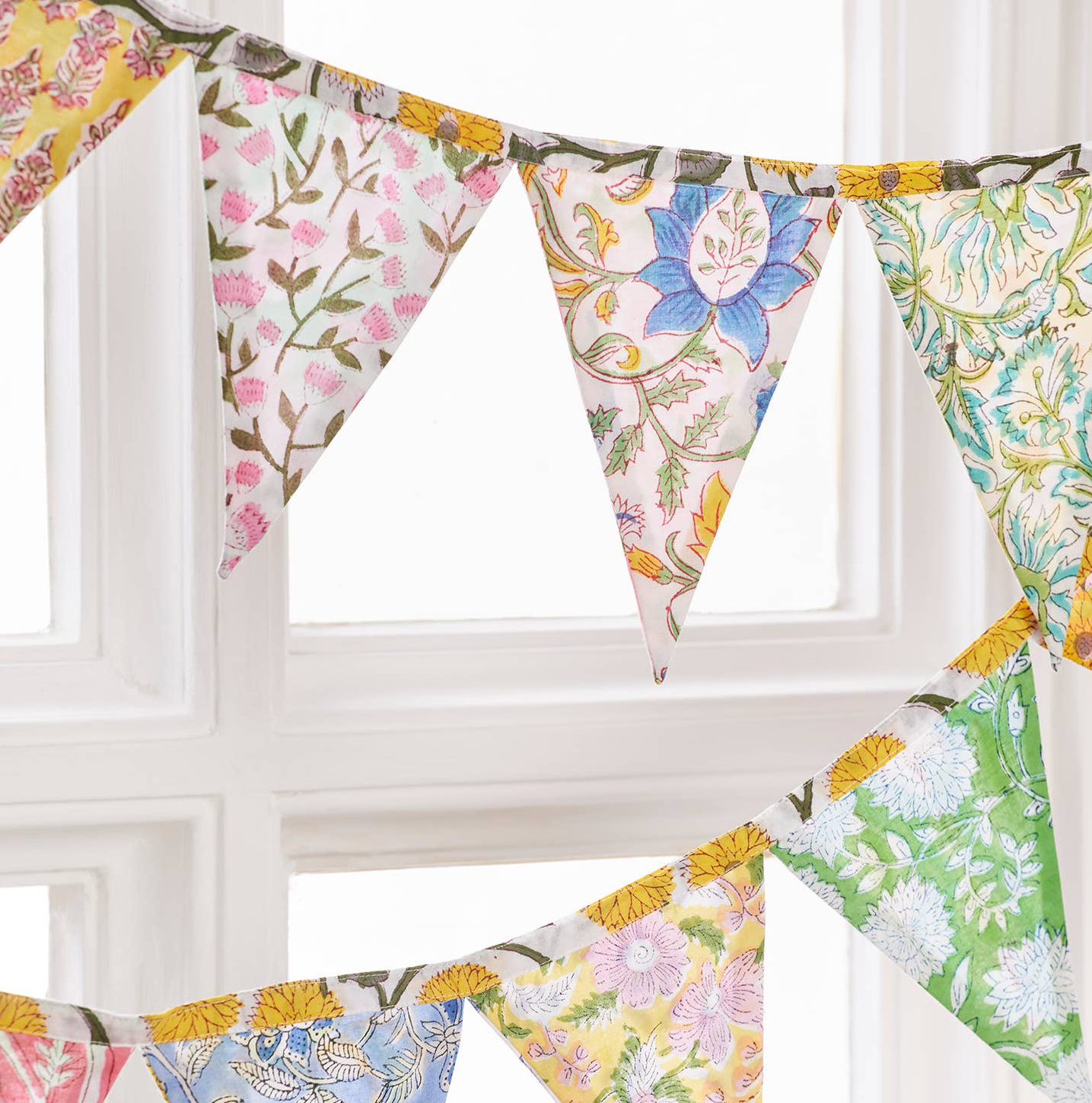 Floral Pastels Bunting Garland - 2.5m