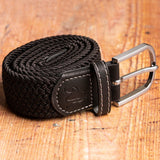 Recycled Woven Belt - Black