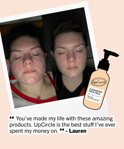 UpCircle Cleansing Face Milk with Aloe Vera + Oat 120ml