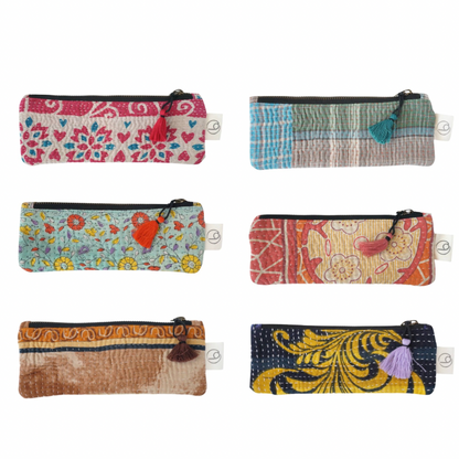 Indian Fabric Pencil Case
