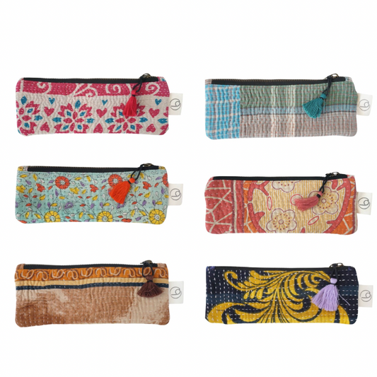 Indian Fabric Pencil Case