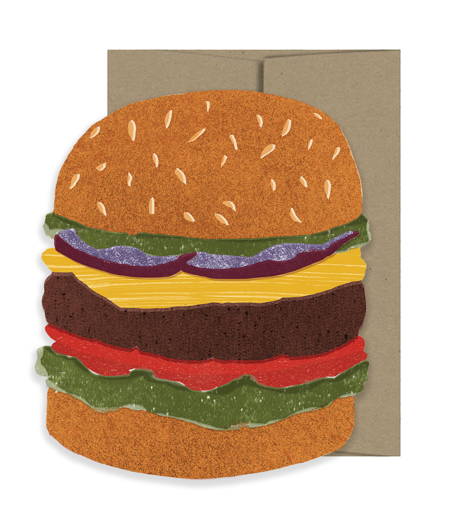 American Hamburger Card