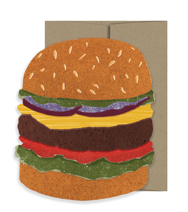 American Hamburger Card