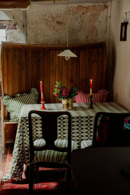 Wintergreen Seville Star Tablecloth