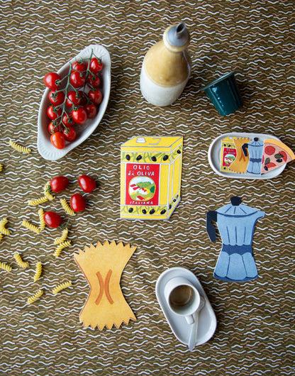 Moka Pot Espresso Maker Greeting Card