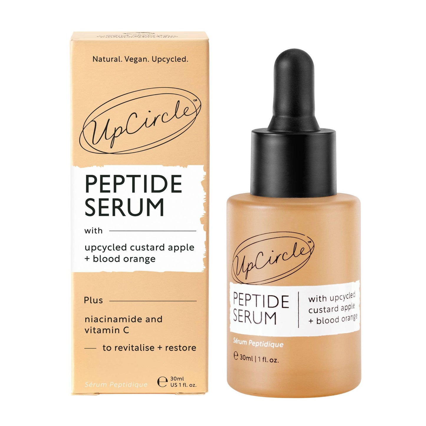 UpCircle Anti-Ageing Collagen Boosting Hydrating Peptide Face Serum