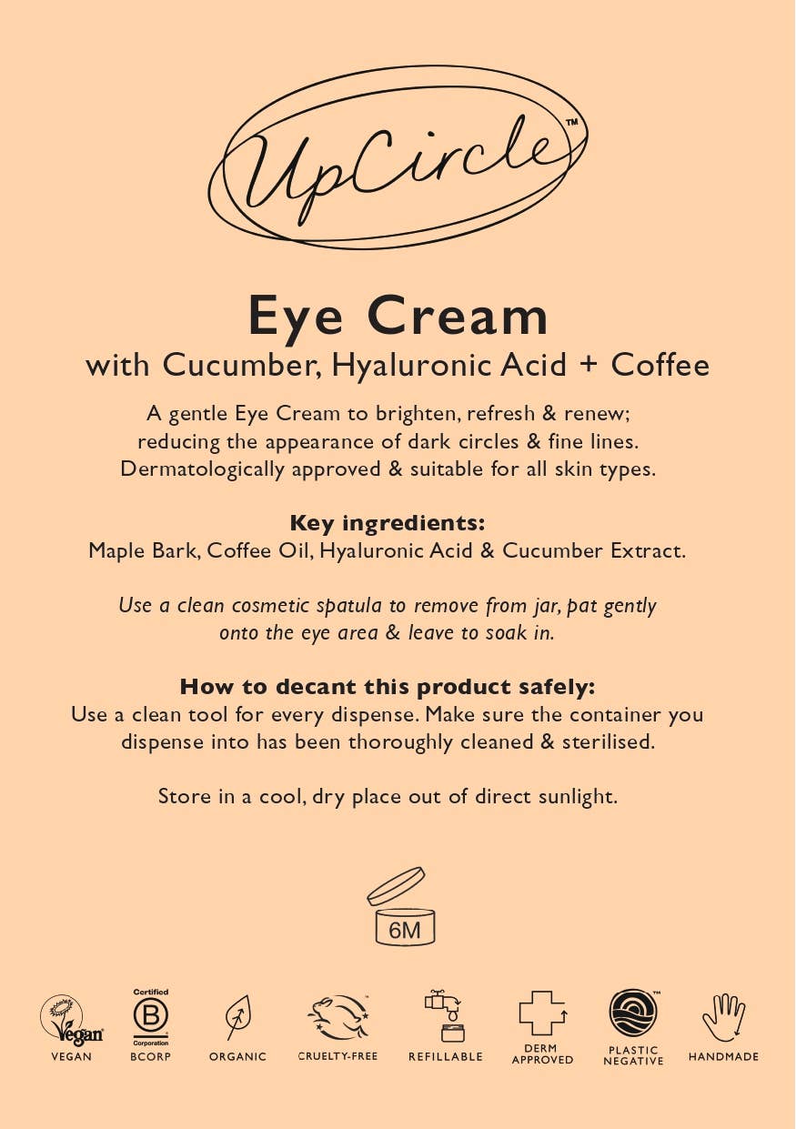 UpCircle Vegan Hydrating Eye Cream