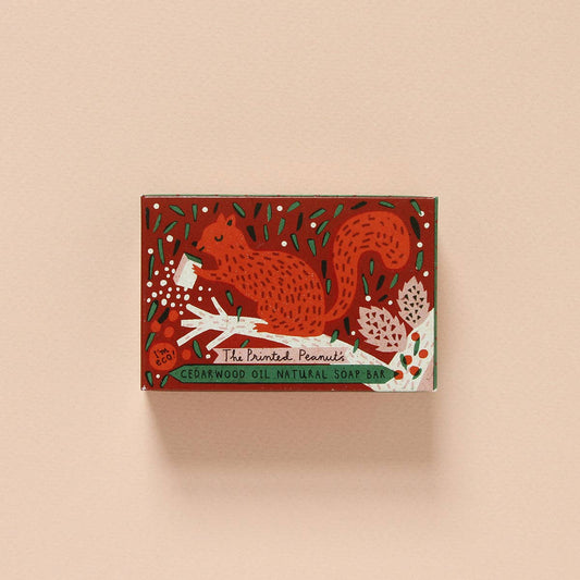 Squirrel Cedarwood Oil Natural Soap Bar