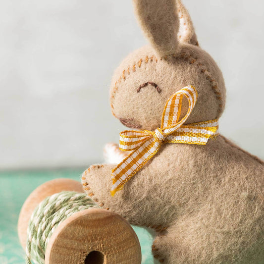 Bunnies Felting Craft Kit