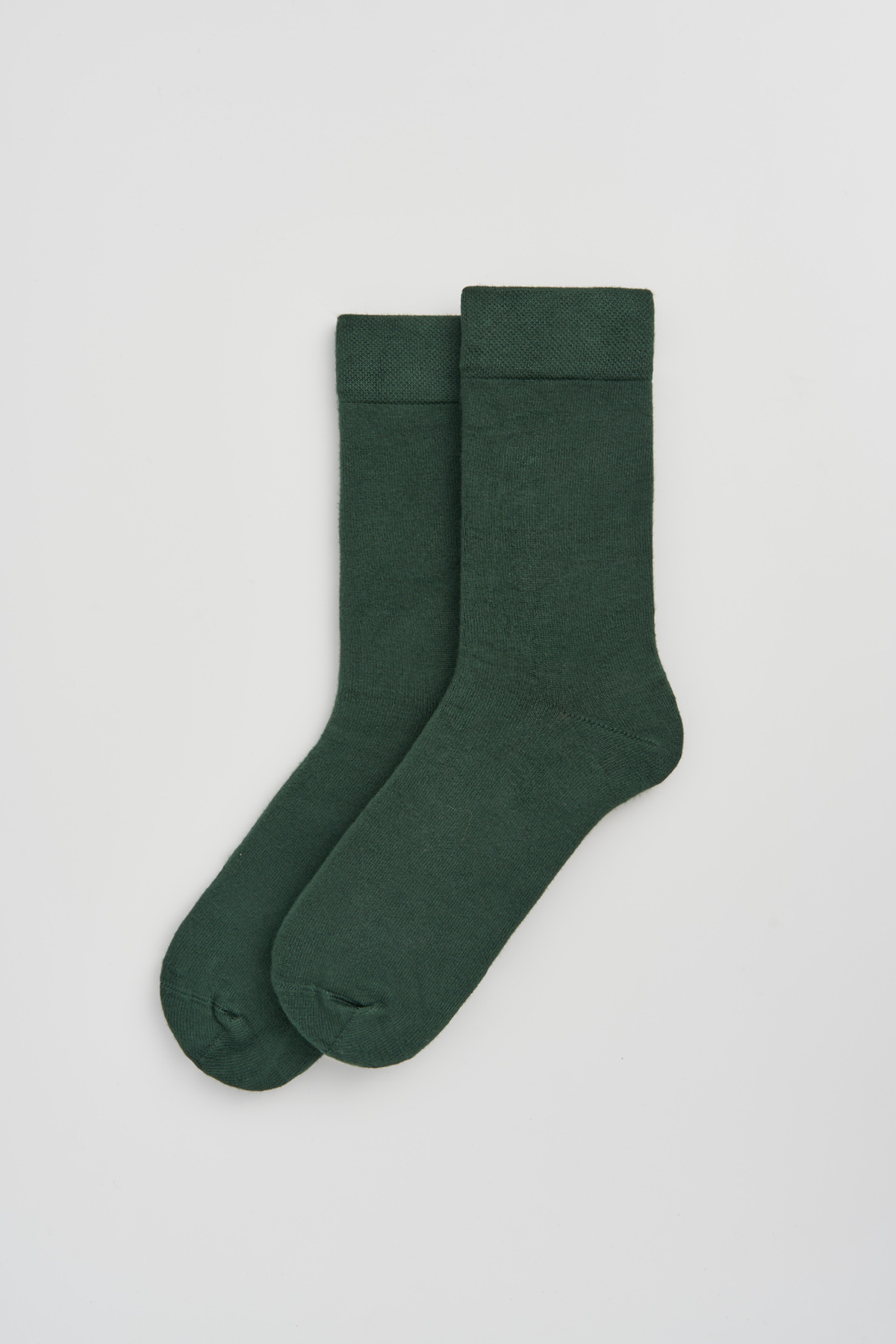 Pairs Glen Green Bamboo Socks