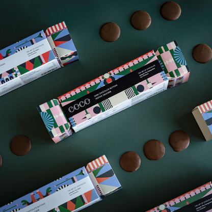 COCO Dark Chocolate Christmas Cracker