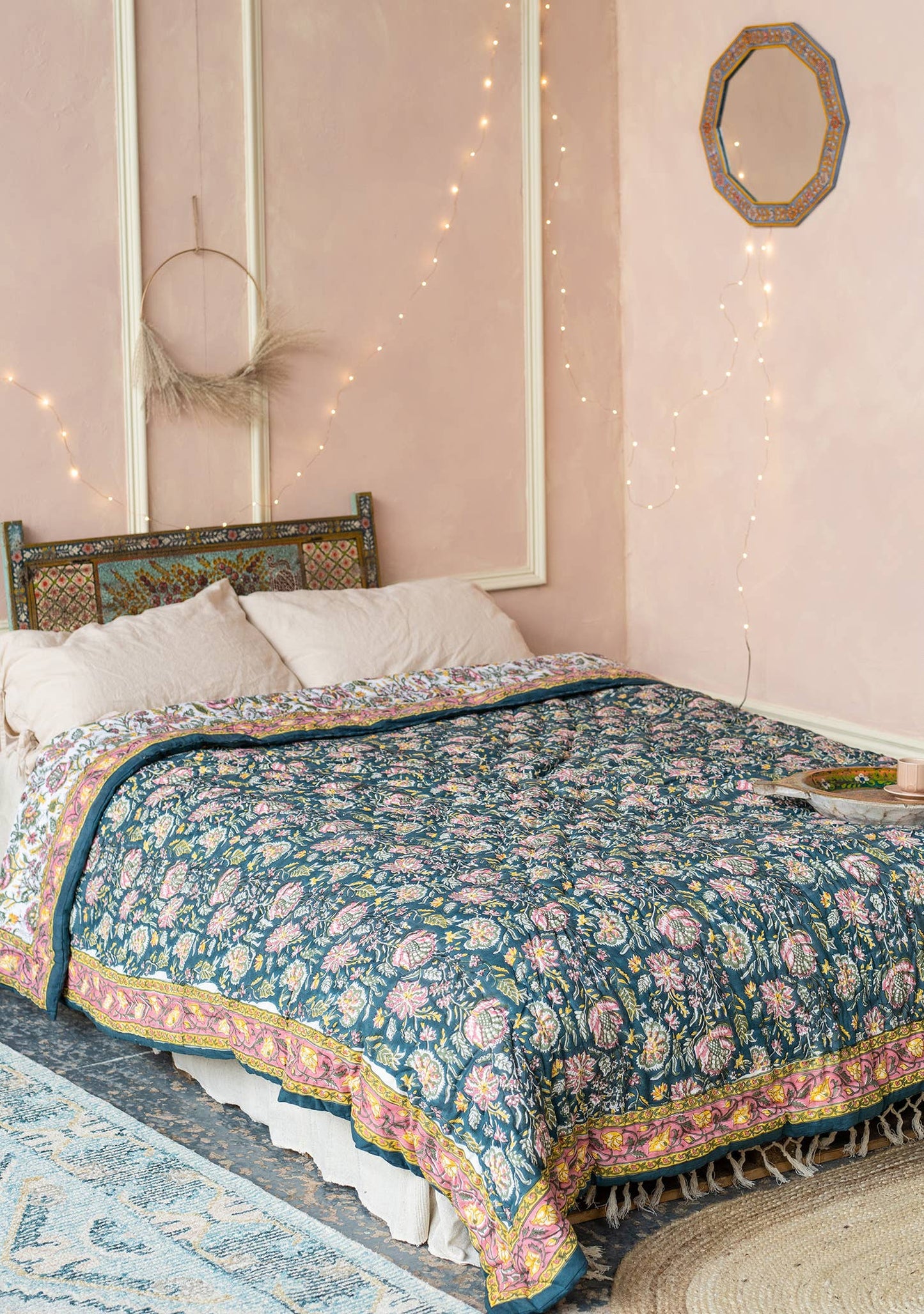 Blockprint Reversible Quilt