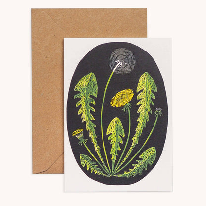 Dandelion Blow A Wish Greeting Card