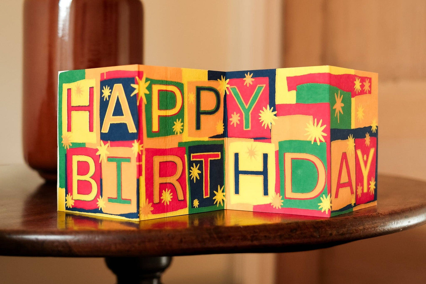 ‘HAPPY BIRTHDAY’ Concertina Card